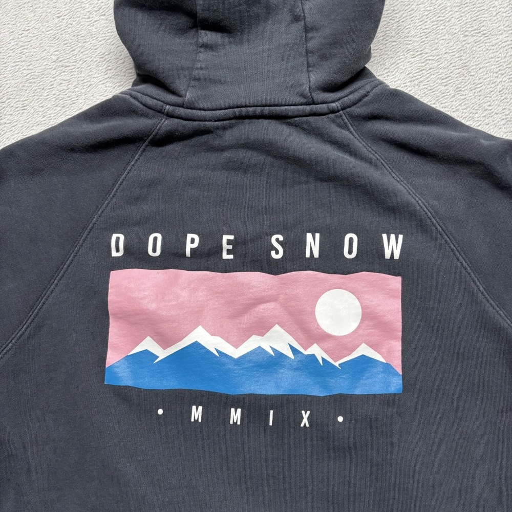 DOPE Snow‎ Common Hoodie Adult S 2022 Black Hooded Sweatshirt Pullover
